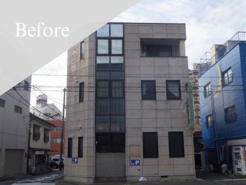 北九州市|外壁塗装[ビル外壁面積約㎡]T 施工前