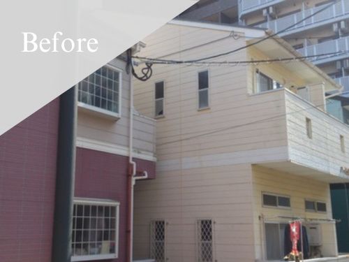 福岡市|屋根・外壁塗装[アパート外壁面積約288㎡]R 施工前