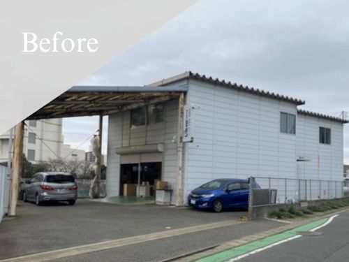 福岡市|屋根・外壁塗装[店舗外壁面積約455㎡]K 施工前