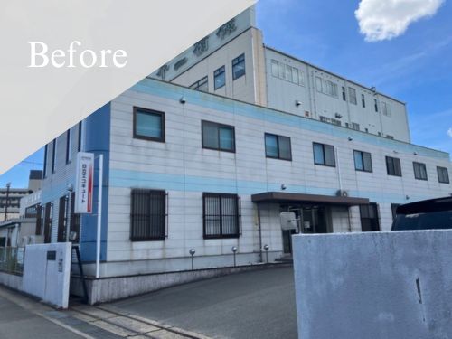 福岡市|屋根・外壁塗装[店舗外壁面積約518㎡]H 施工前