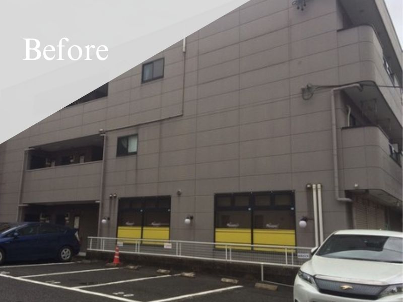 名古屋市|外壁塗装[マンション外壁面積約623㎡]N 施工前